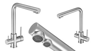 Распаковка кухонного смесителя с каналом для фильтрованной воды Swedbe SelenePlus 8151