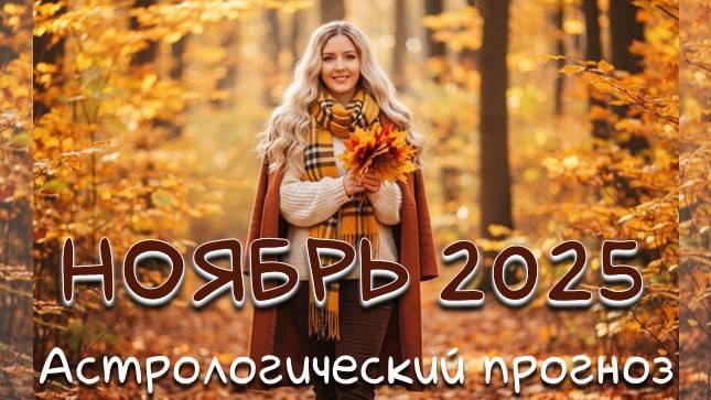 Гороскоп на НОЯБРЬ 2025/астрологический прогноз Валерии Лавандовой. Здоровье, риски, работа, любовь
