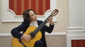 XI СПб конкурс им. Тарреги, Поздняков Всеволод, "Колибри"  Э. Сагрерас