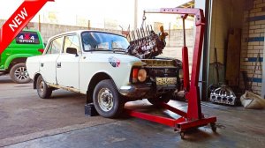 Москвич мотор в ПОМОЙКУ! Новый УАЗ Глохнет на ходу! День из жизни АВТОМЕХАНИКА!