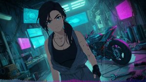 2087 Electric Garage Nights ⧸⧸ Synthwave, Retrowave, Outrun, Electronic, Cyberpunk