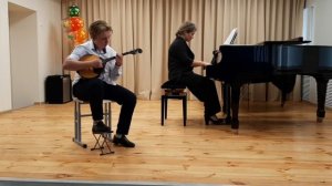 Глушков Матвей 13 лет "На побывку едет молодой моряк" А.Аверкин. конц.Сухопара О.