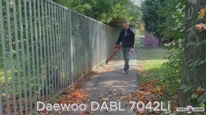 Тест аккумуляторной воздуходувки Daewoo DABL 7042Li и сравнение мощности с бензиновой. Время работы