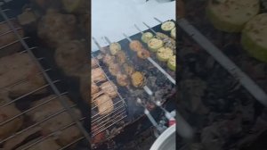 Первый снег ❄️ ЖАРИМ МЯСО и ОВОЩИ