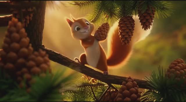 Мультик мультфильм про белку 1