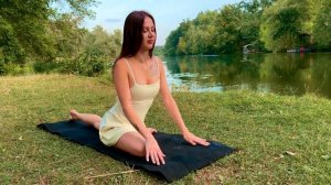 ASMR Stretching with Dog