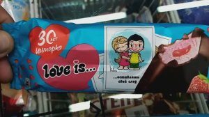 LOVE IS обзор мороженного