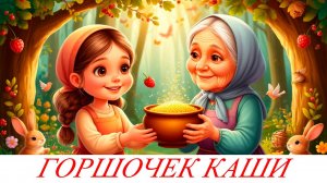 ГОРШОЧЕК КАШИ|детские сказки онлайн|аудиосказки|сказки для малышей