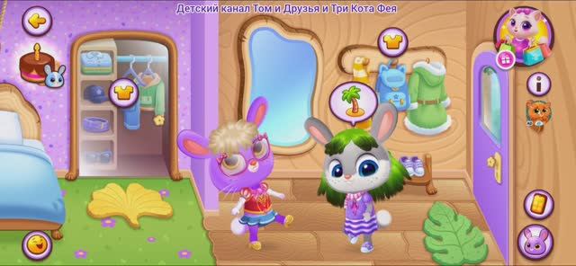 Котик Бубу и МиМи Мультфильм Подружки