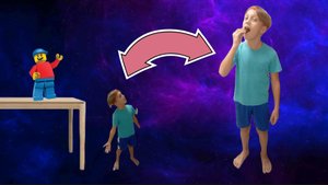 я уменьшился изо лего человечка!