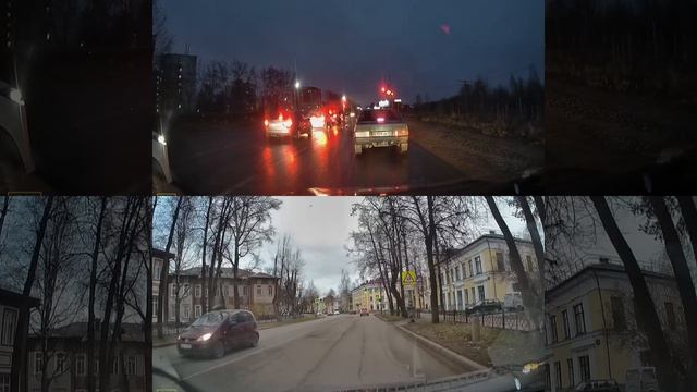 Регистратор ROADGO Сьемка в разное время суток смотреть онлайн