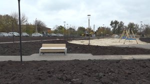 В посёлке Гигант завершаются работы по благоустройству общественного пространства