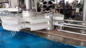 Напольный автомат закатки алюминиевых банок крышками изи опен (Easy Open) может работать в линии