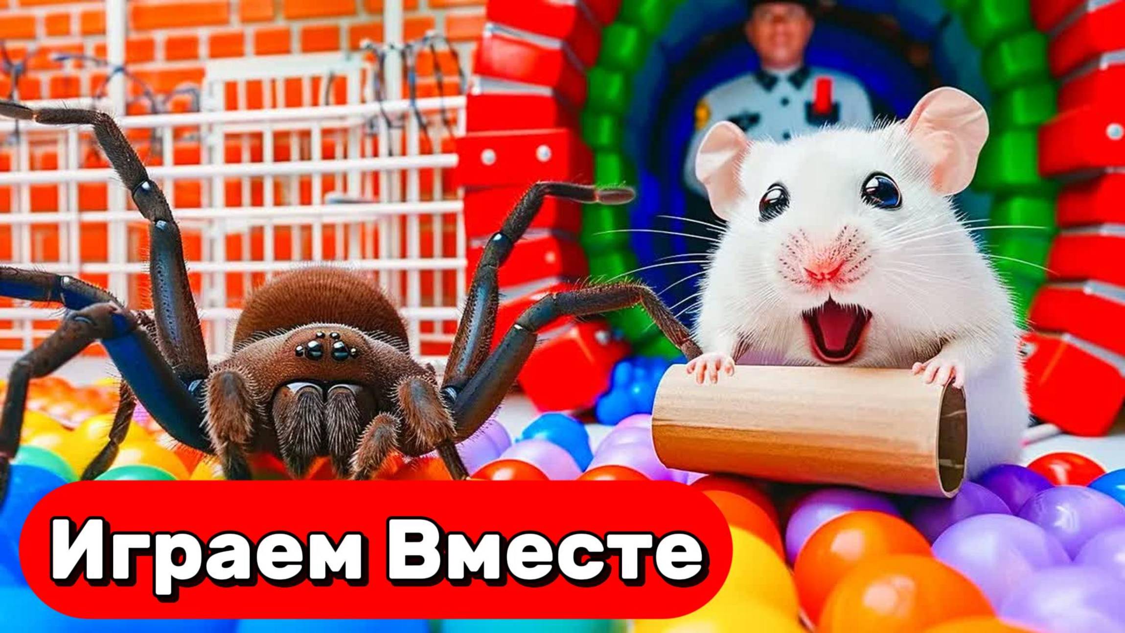 УМНЫЙ ХОМЯК ВЫБИРАЕТСЯ ИЗ ЛАБИРИНТА С МОНСТРАМИ И ЛОВУШКАМИ 🐹 ВИДЕО ПРО ХОМЯКА ДЛЯ ДЕТЕЙ 🐹