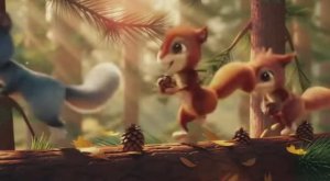 Мультик мультфильм про белку 2