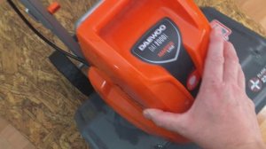 Электрический культиватор DAEWOO DAT 2000E (часть 1): распаковка и полный обзор