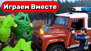 МУЛЬТИКИ ДЛЯ ДЕТЕЙ ПРО МАШИНКИ И ИГРУШКИ 🚘 СПАСАТЕЛИ ИГРУШКИ ТУШАТ ПОЖАР