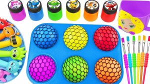 Мультики для детей. Яркие мячики, кисточки и спрунки. Смотреть онлайн яркие мультики для малышей