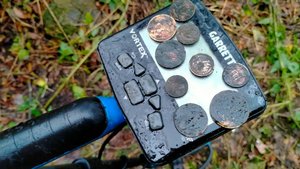 ПЕРВЫЙ ШУРФ С Garrett Vortex VX9!!!РЕДКАЯ ПОЛУШКА!!!МОНЕТЫ СО СТРОГО ФУНДАМЕНТА!!!!