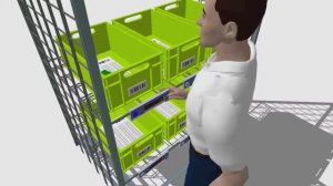 Тележка для пикинга (комплектации и отбора) заказов на автоматизированном складе - КИИТ