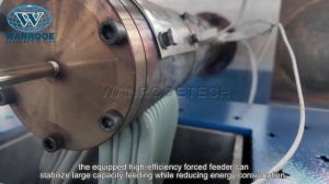 Линия грануляции для перработки пластиковых пленок, плетенных мешков, пузырчатой пленки, пакетов