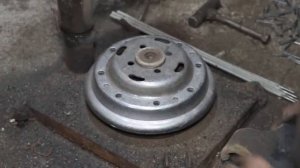 Изготовление железного обода колеса