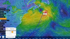 Ураган Melissa будет двигаться в северную Атлантику и повлияет на погоду в Европе