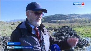 В Хабезе на днях прорвало одну из водопроводных труб, которым около 50 лет