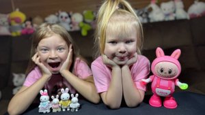 Крутая распаковка робота ЛАБУБУ и ЗАЙЧИКОВ от 💖 ЕВЫ 💖 и 💖 ДИАНЫ💖