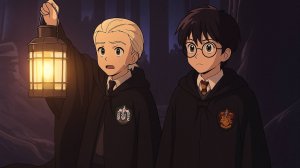 Гарри Поттер в стиле аниме