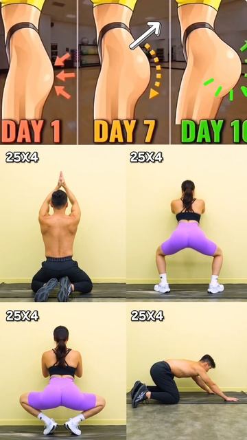 벽만 있으면 애플힙 가능🍎 쉬운 운동 #오운완