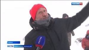 В Карачаево-Черкесии проходят съемки триллера Юрия Быкова "Вершина"