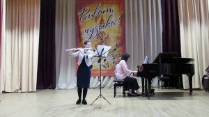 A. Caplet "Reverie and Petite Valse" for flute and piano