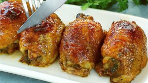 Этот рецепт сведет вас с ума! Рецепт этих куриных рулетов ищут все! Просто и вкусно
