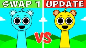 INCREDIBOX SPRUNKI: ФАЗА 1 - SWAP 1 VS UPDATE! 🔄💢 БИТВА ВЕРСИЙ!