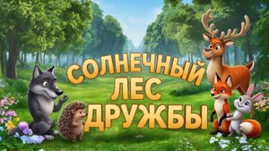 Мультфильм для детей. Солнечный лес дружбы