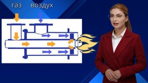 Горелка газовая вихревая ГГВ. Устройство и принцип работы.