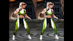 Mortal Kombat (Ремейк): Соня Блейд (2 образа), Кэсси Кейдж