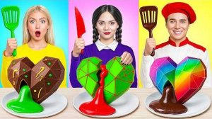 Кулинарный Челлендж | Уэнсдей Против Бабушки | Смешные Кулинарные Войны от Candy DO