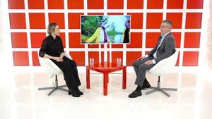 Интервью на «8 канале». Иван Головкин, Вероника Клоберданц