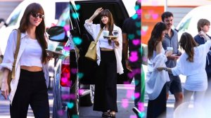 😍 ОЧАРОВАТЕЛЬНАЯ ДАКОТА ДЖОНСОН НА ДНЕ РОЖДЕНИИ СВОЕЙ КРЕСТНИЦЫ - ЭЗЕР, 2023 💓