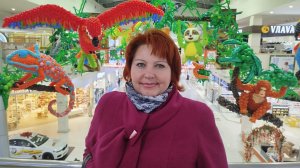 Покажу фигуры из шариков!  Какие же они красивые!