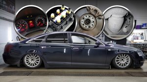 AUDI A6C6 Решаем проблемы с Пневмой и Электро ручником...