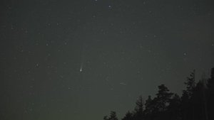 Съёмки кометы C/2025 A6 (Lemmon) вечером 25 октября 2025 года