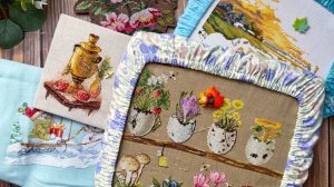 17. Вышивальные будни. Два финиша, продвижения