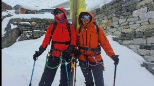 Группа Клуба 7 Вершин «Барсуки гангстеры» провела акклиматизационно-тренировочный день в Кхаре