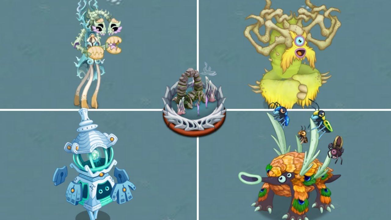 Bone Island 2025 - Epic Clackula - All Monster Sound And Animation ~ My Singing Monsters смотреть онлайн