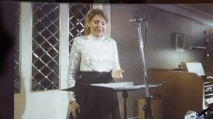 Елена Терентьева исполняет арию из оратории «Илия» Мендельсона. Орган — Марина Омельченко