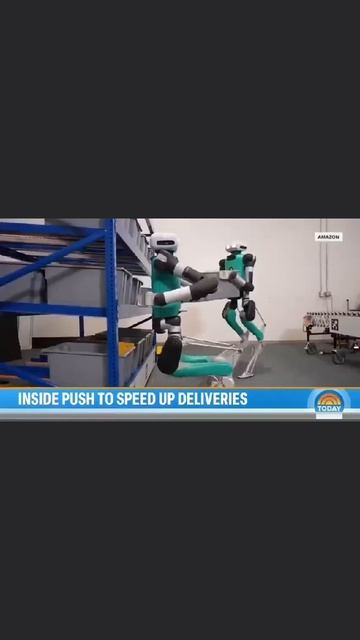 У Amazon на складах работает более 750 тыс. роботов. Один робот  способен заменить до 24 сотрудников