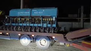 Отгрузка сеялки Берегиня экспресс-обзор от Андрея Абросимова